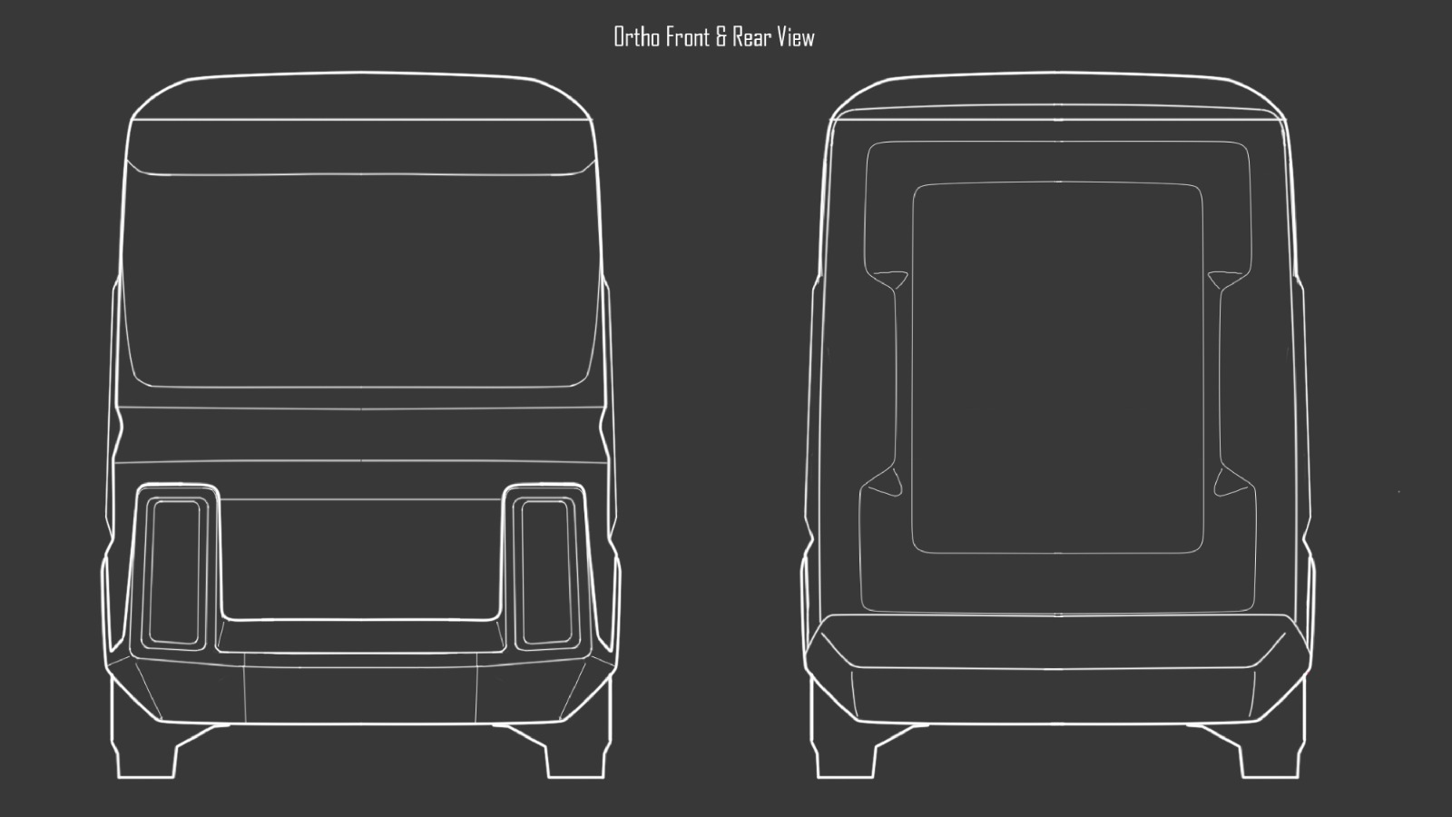 00200 - ortho front rear view